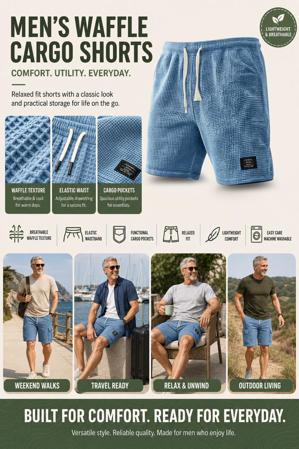 Meet Your New Favorite: The Ultimate All-Day Comfort Shorts