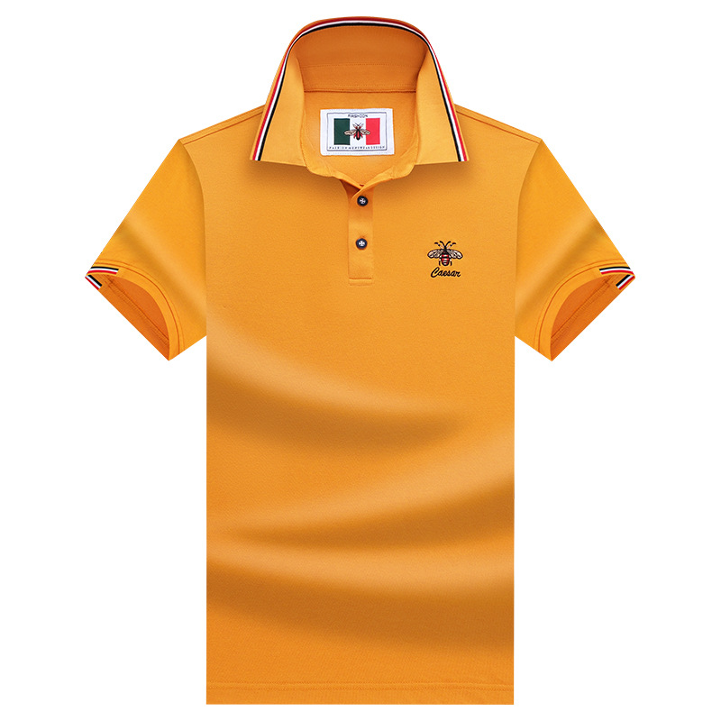 Imprimé abeille |  Polo homme simple et élégant pour affaires