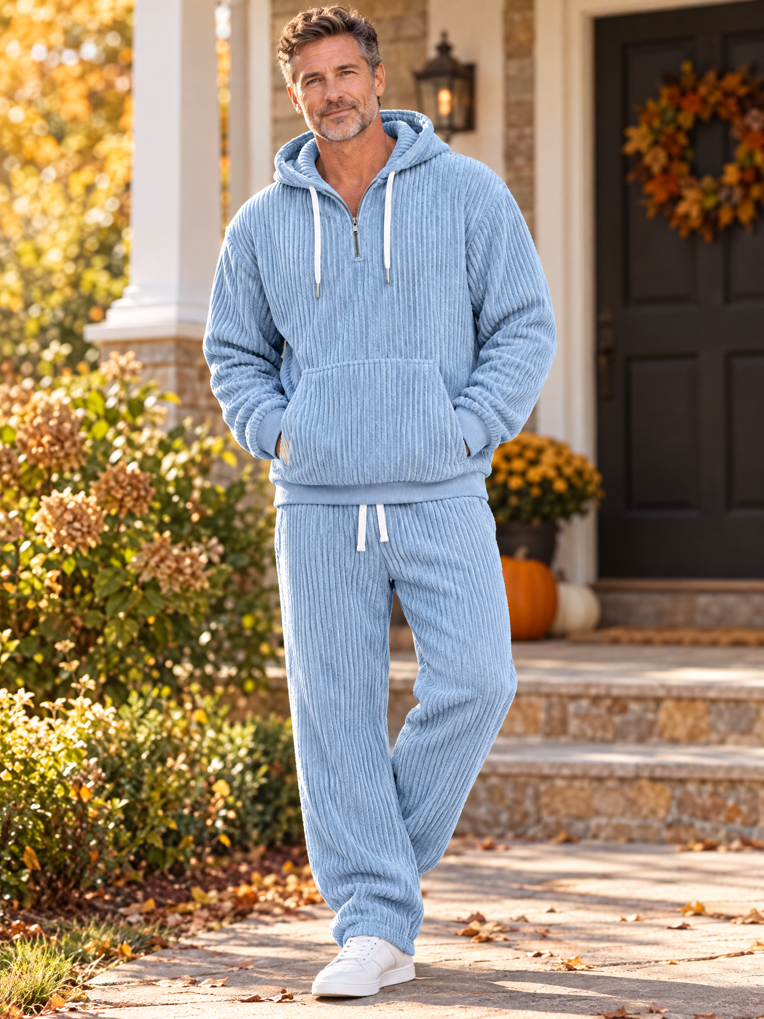 Corduroy 2-Piece Set Full View