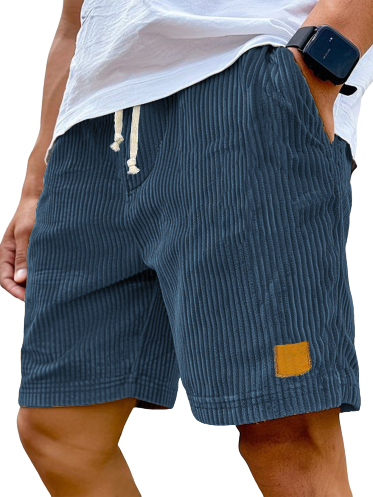 Men's Soft Corduroy Shorts | Comfortable Relaxed Fit Summer Casual Shorts