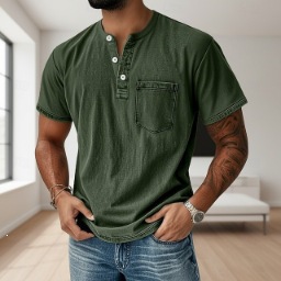 Ultra-Soft American Vintage Washed Polo Men Can Wear All Summer Long