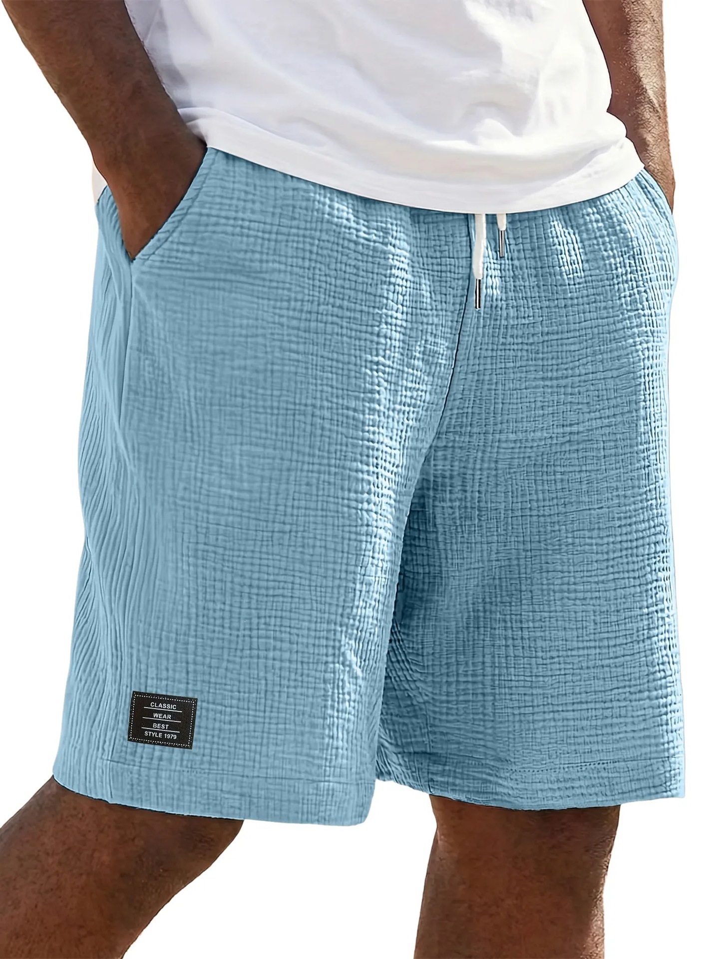 2026 New Release Promo: Ultra-Loose & Breathable Cotton-Linen Shorts