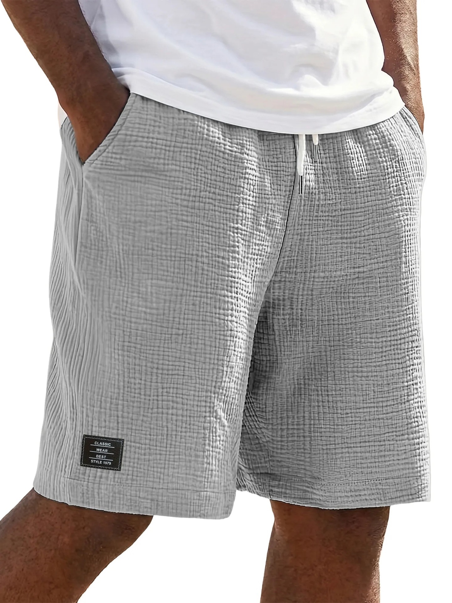 2026 New Release Promo: Ultra-Loose & Breathable Cotton-Linen Shorts