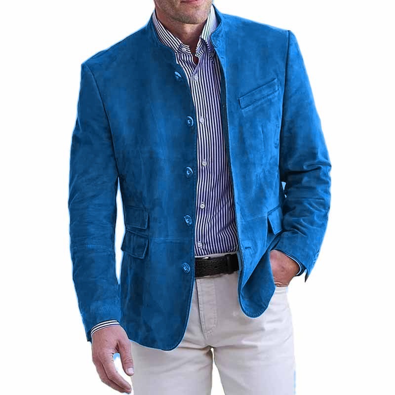 ⭐Last day 50% off - Yellowstone Series Men's Vintage Medium-Long Leather Jacket