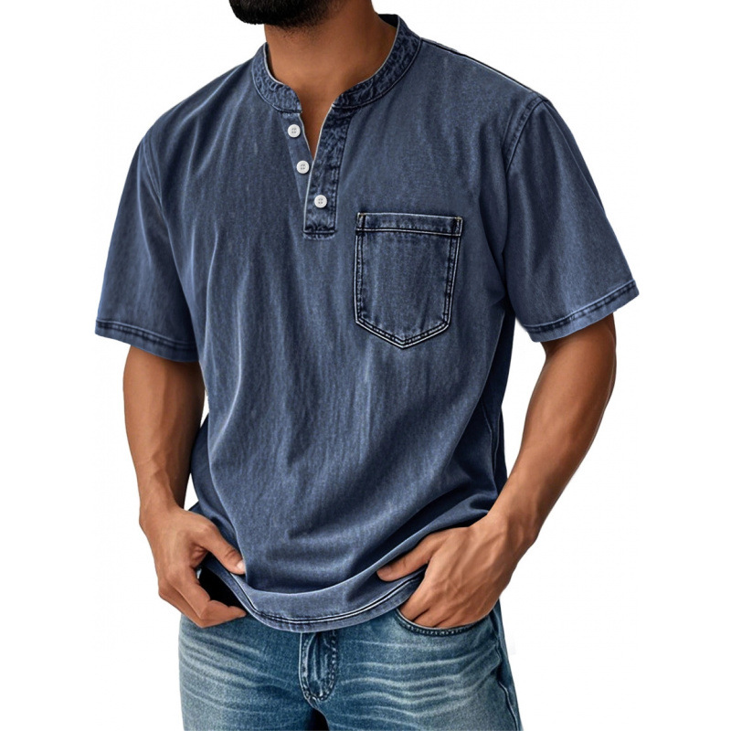 Ultra-Soft American Vintage Washed Polo Men Can Wear All Summer Long