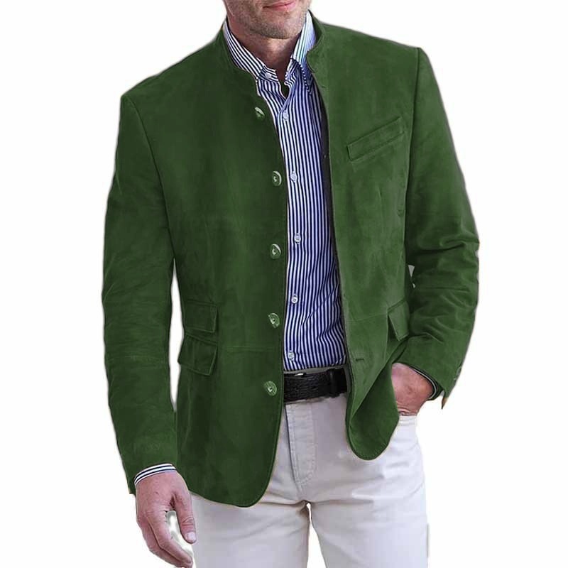 ⭐Last day 50% off - Yellowstone Series Men's Vintage Medium-Long Leather Jacket