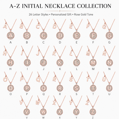 The Moissanite Initial Necklace