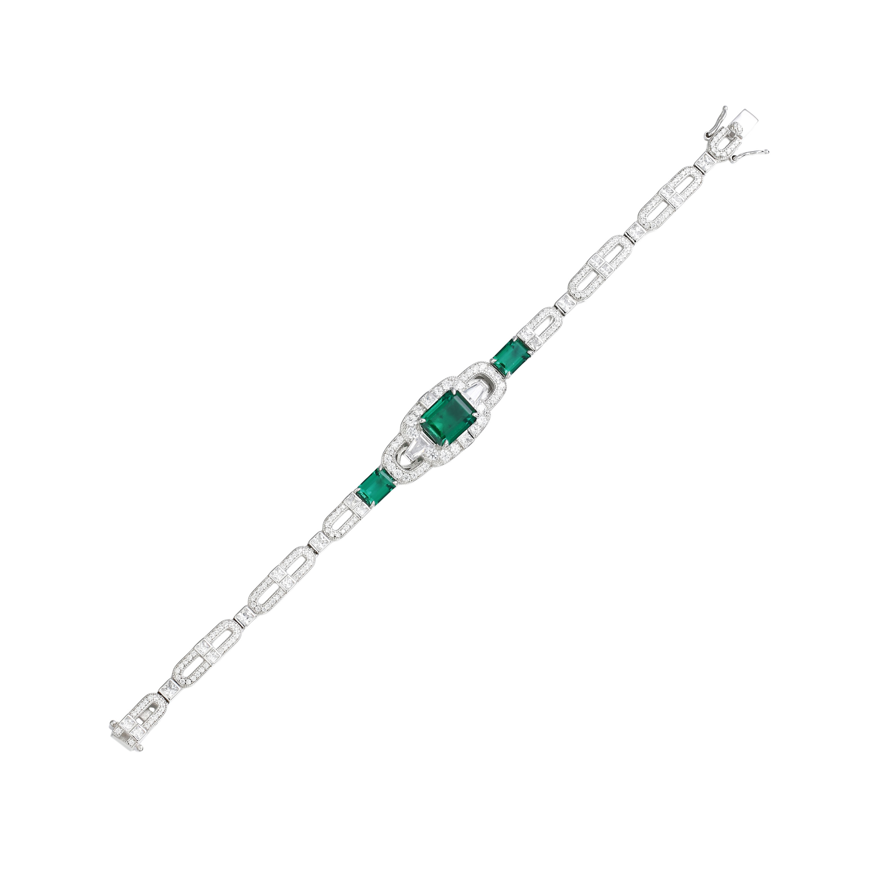 The Emerald Belle Époque Bracelet