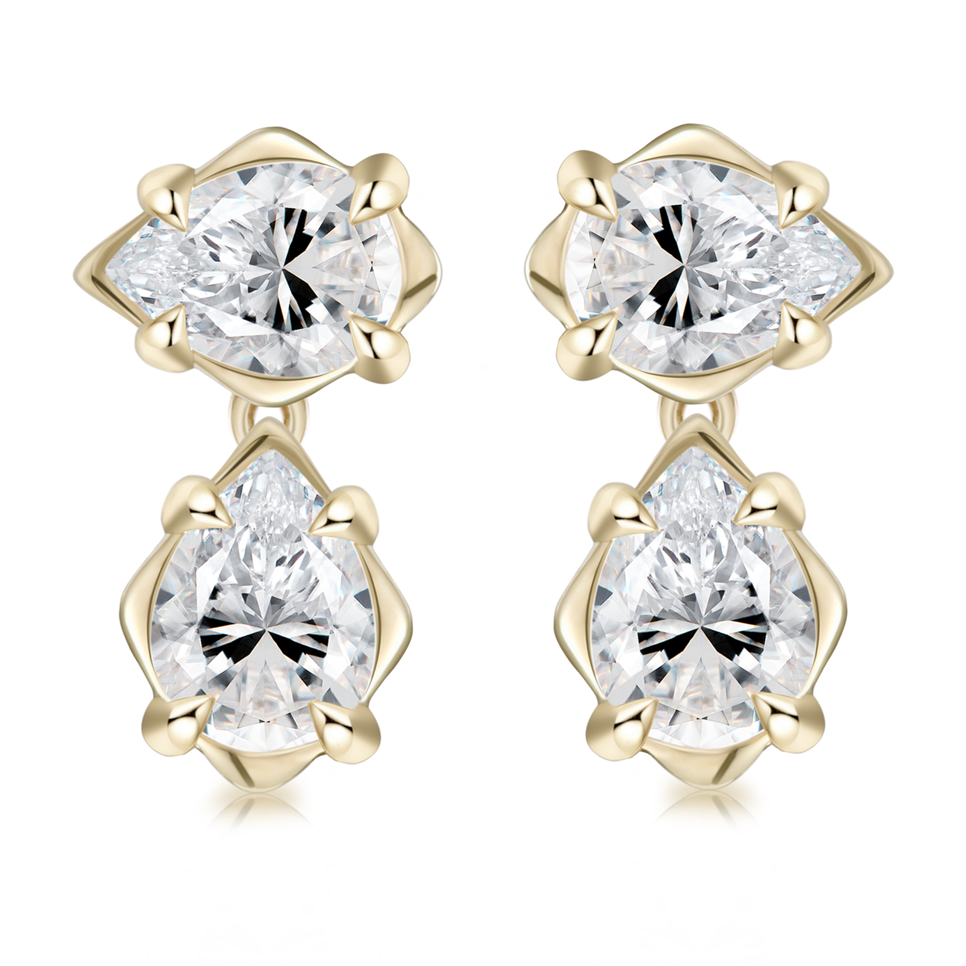 The Petal Drop Studs