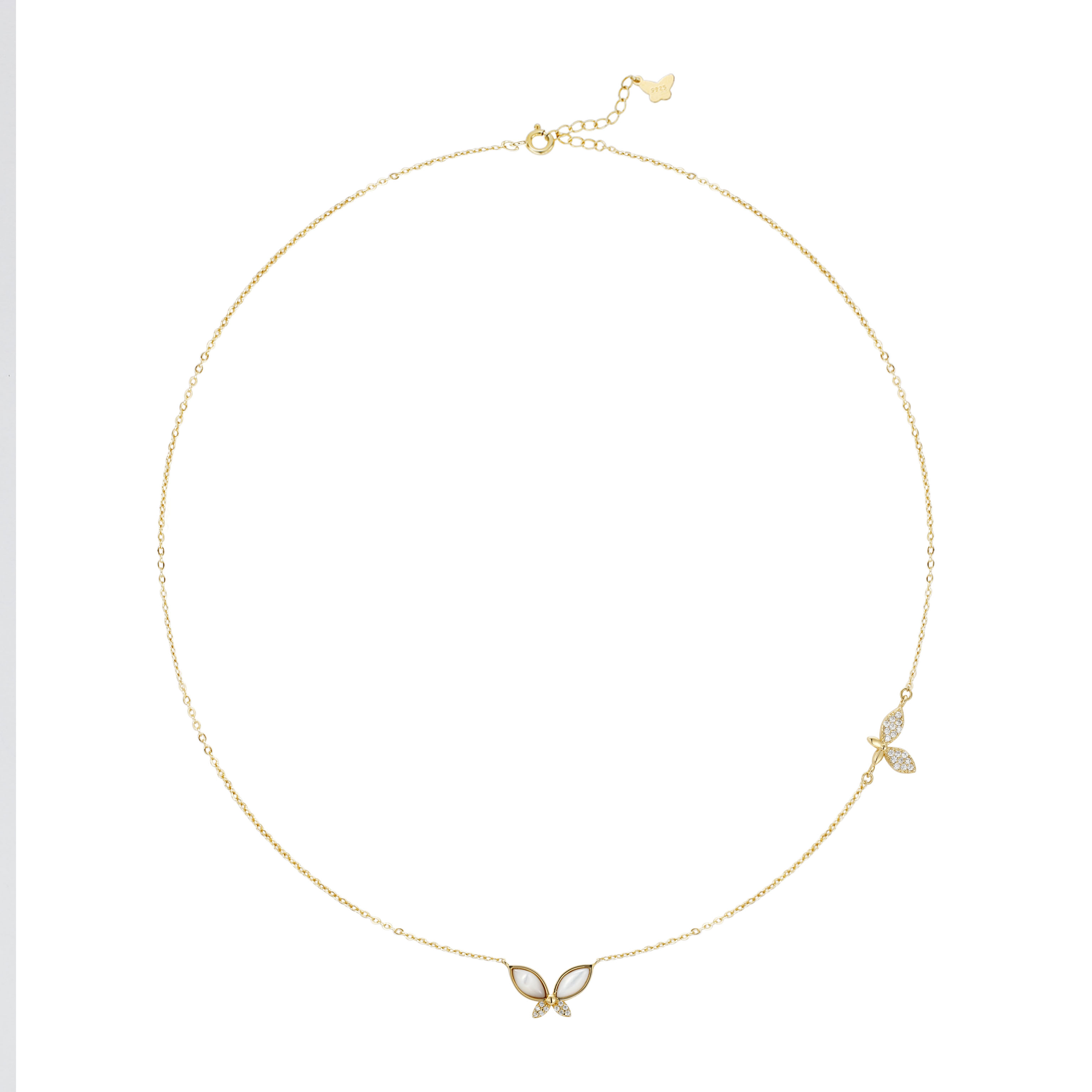 The Twin Butterfly Necklace