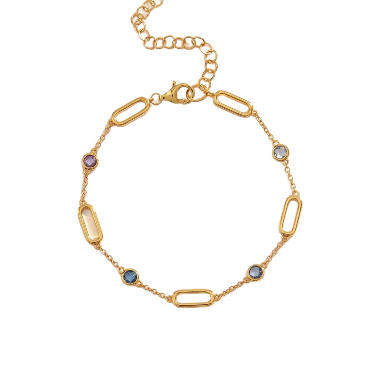 The Paperclip Spectrum Bracelet