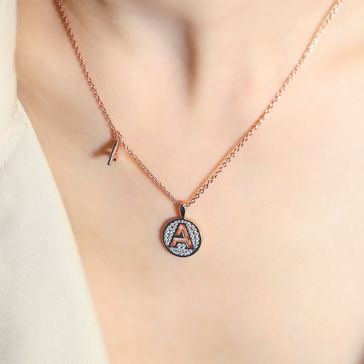 The Initial A Necklace