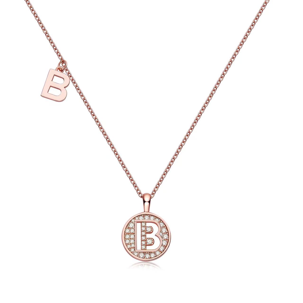 The Initial B Necklace