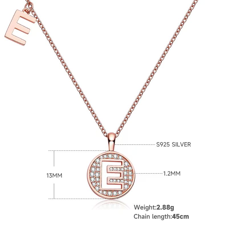 The Initial E Necklace