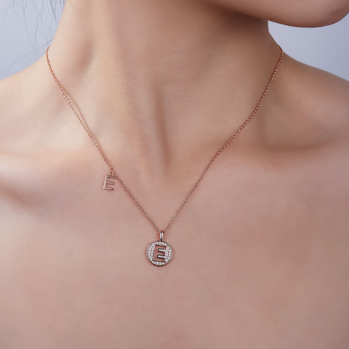 The Initial E Necklace