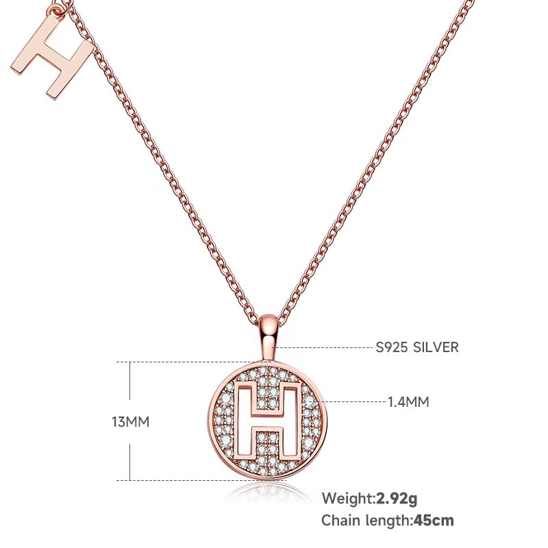 The Initial H Necklace
