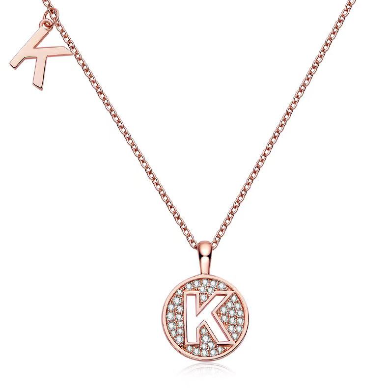 The Initial K Necklace