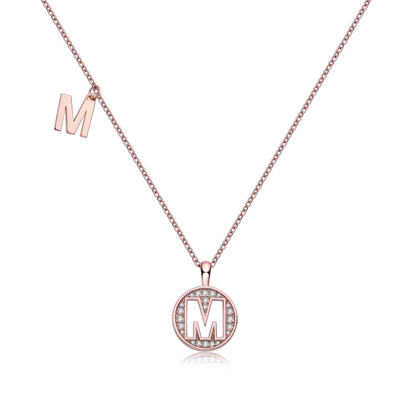 The Initial M Necklace