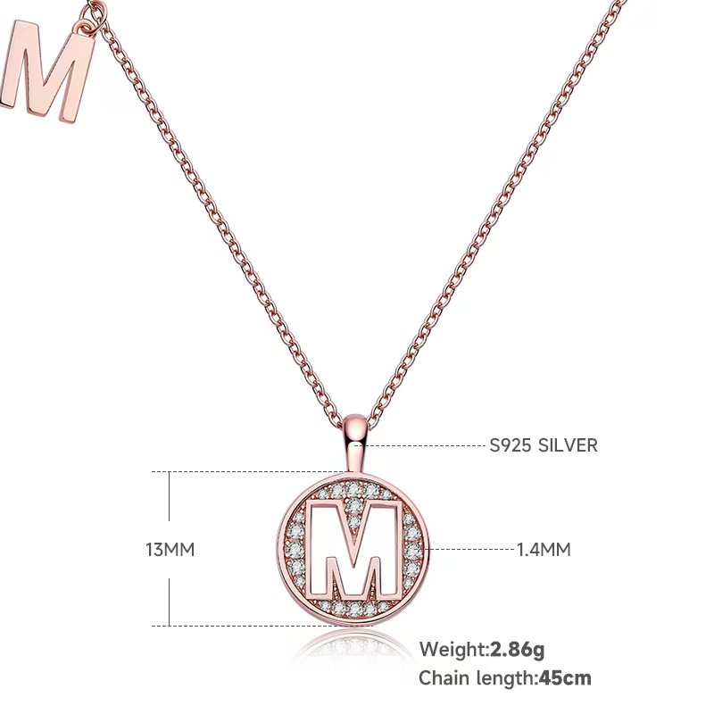The Initial M Necklace