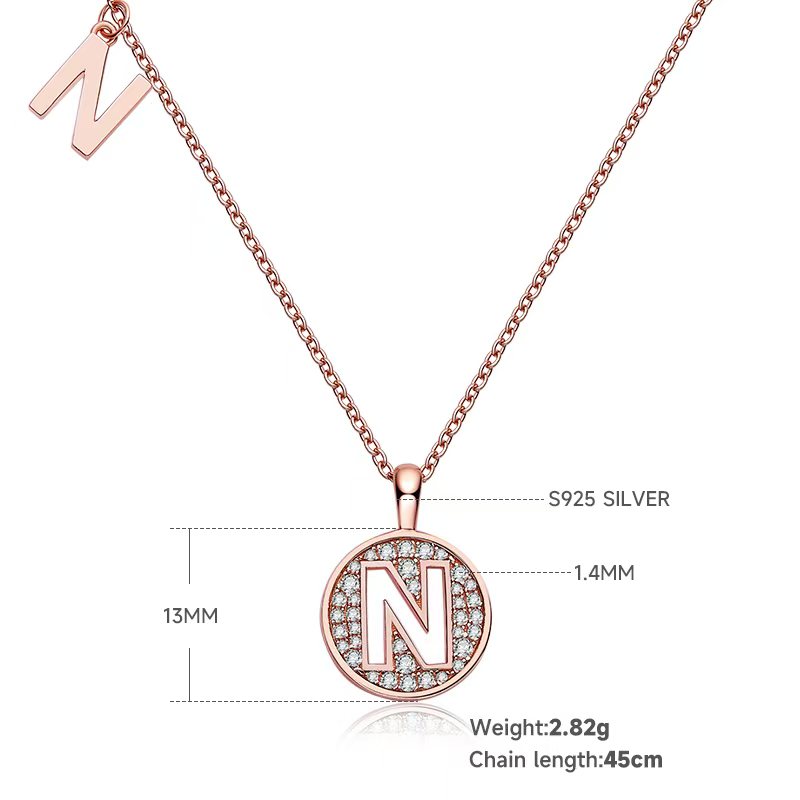 The Initial N Necklace
