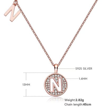 The Initial N Necklace