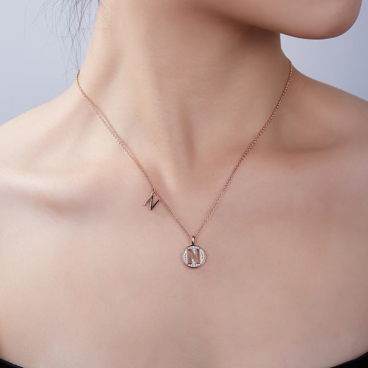The Initial N Necklace