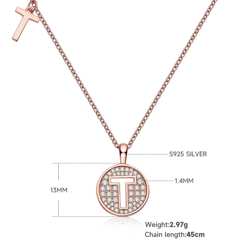 The Initial T Necklace