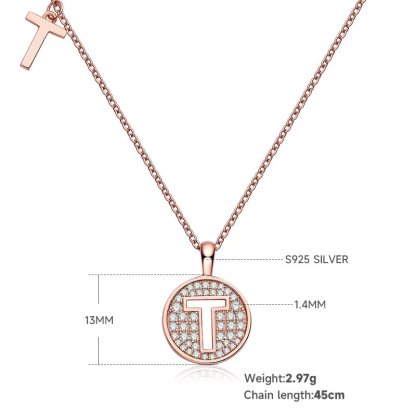 The Initial T Necklace