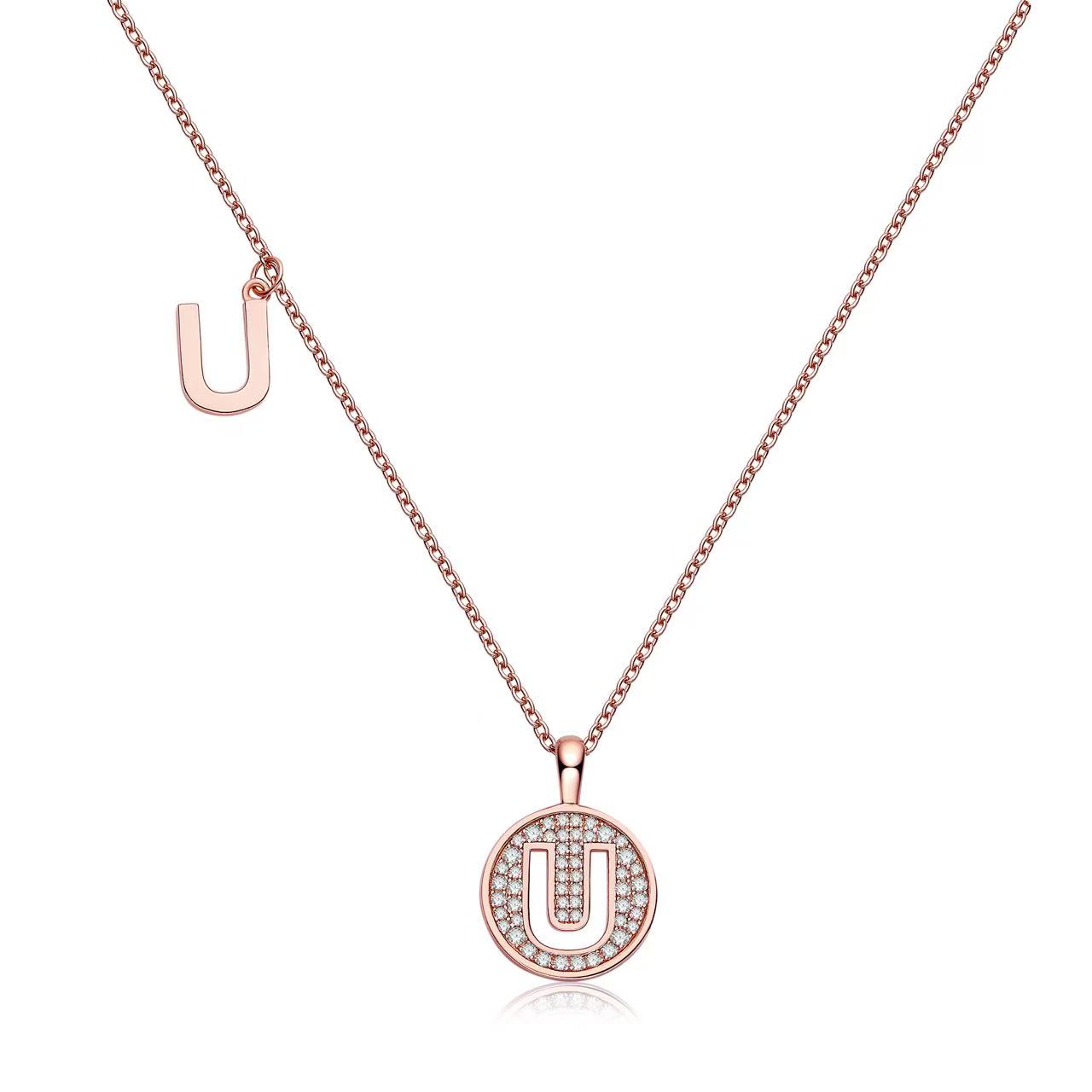 The Initial U Necklace