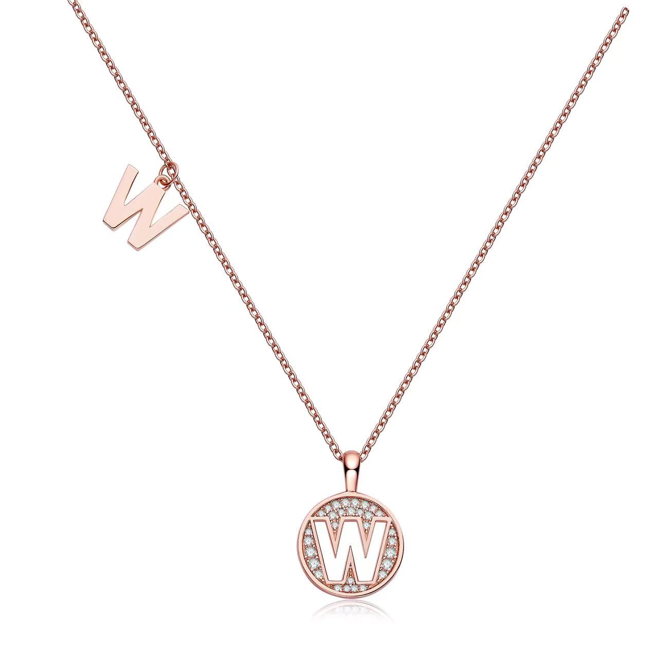 The Initial W Necklace