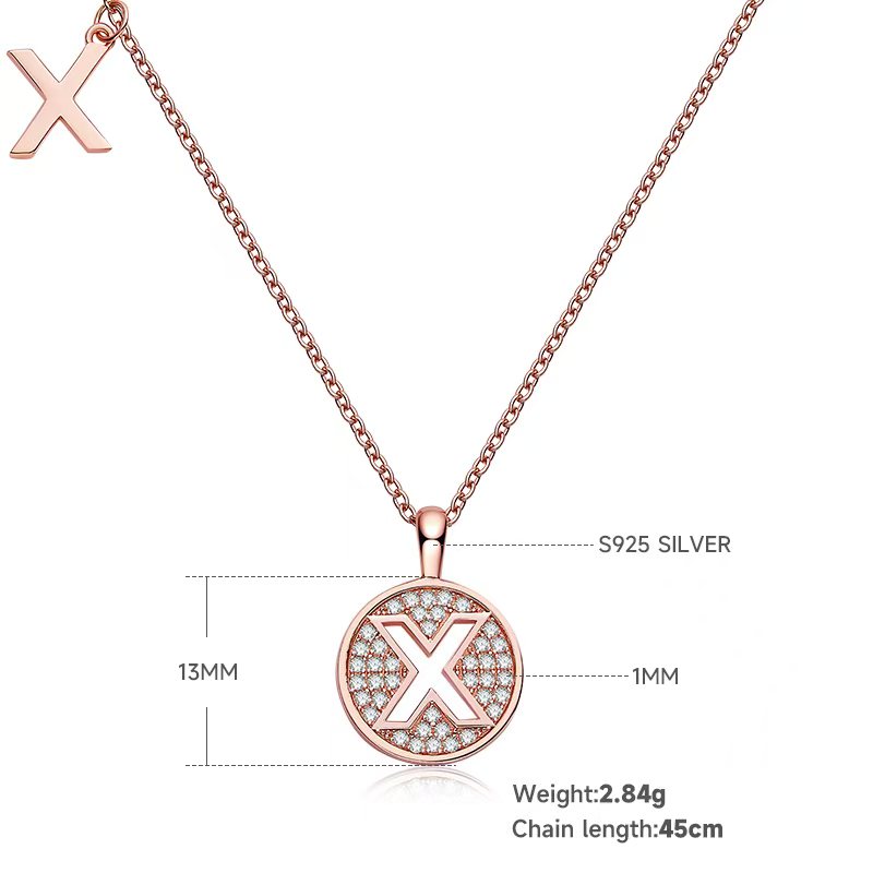 The Initial X Necklace
