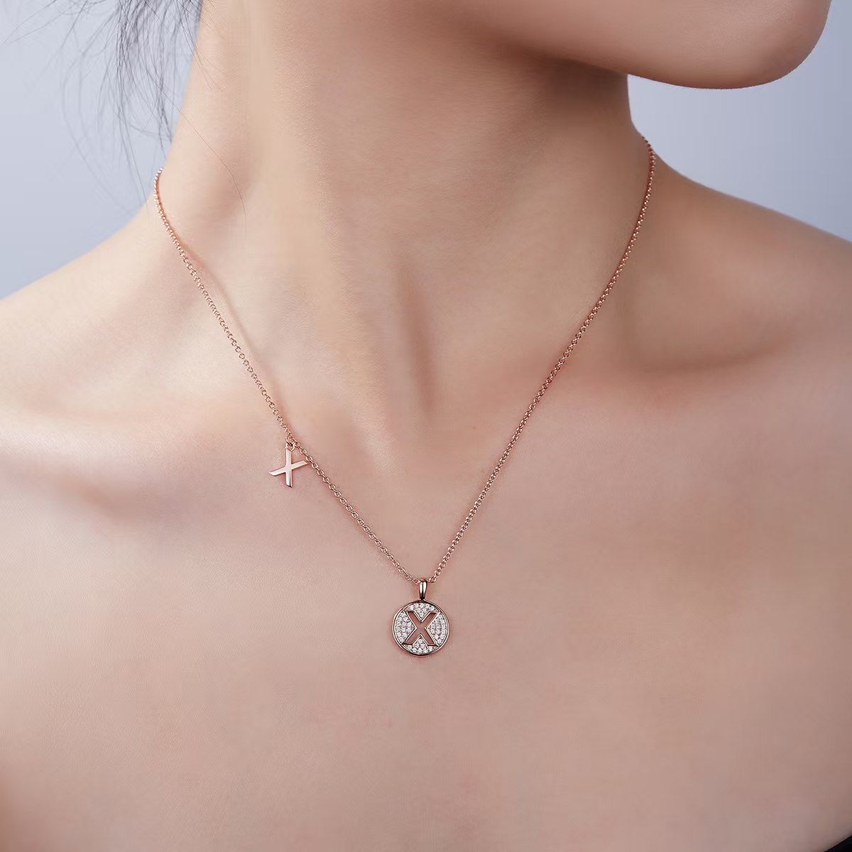 The Initial X Necklace