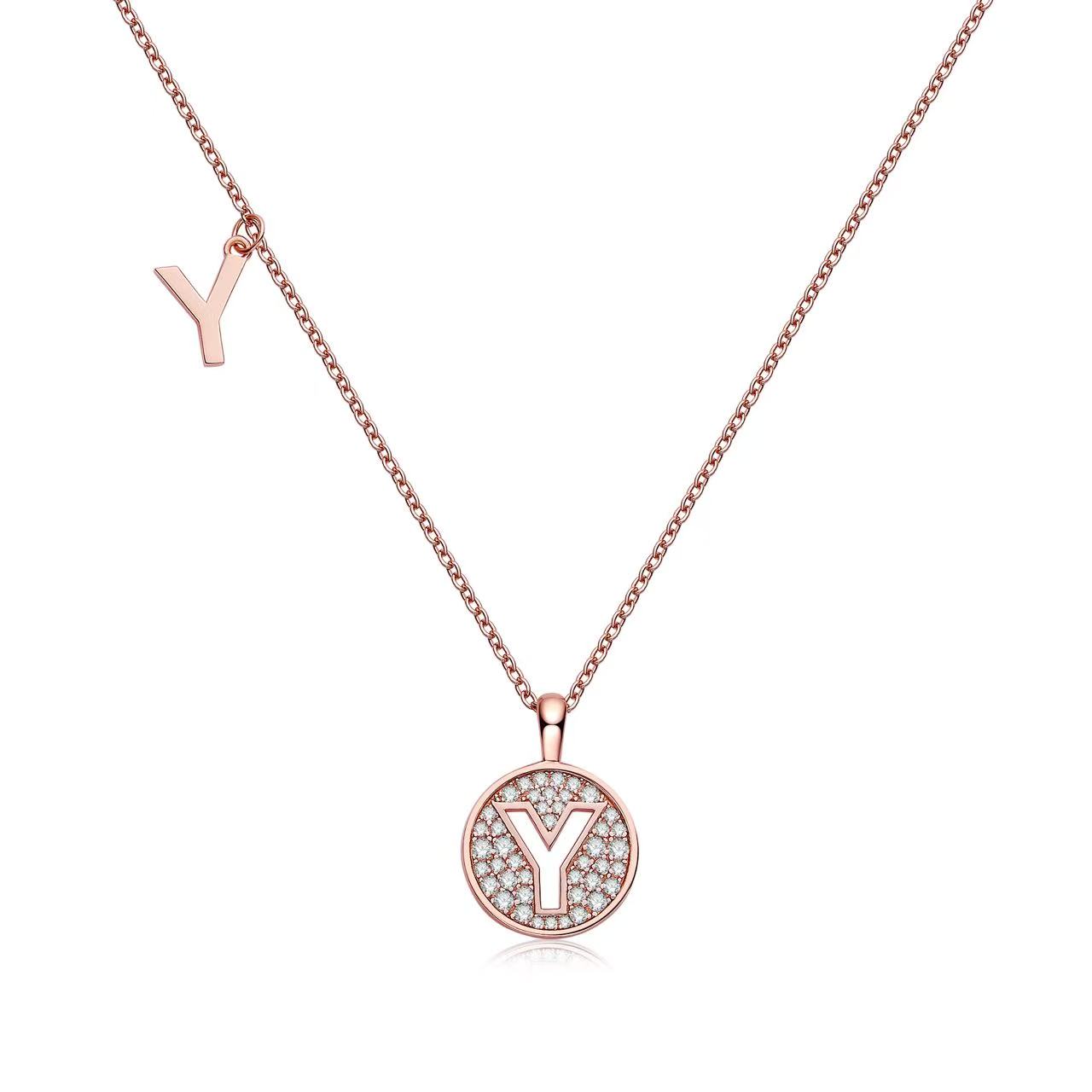 The Initial Y Necklace
