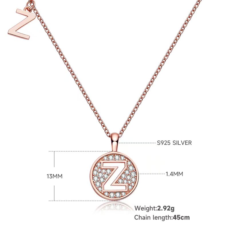 The Initial Z Necklace