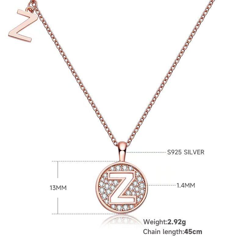 The Initial Z Necklace