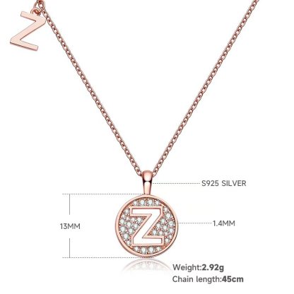 The Initial Z Necklace