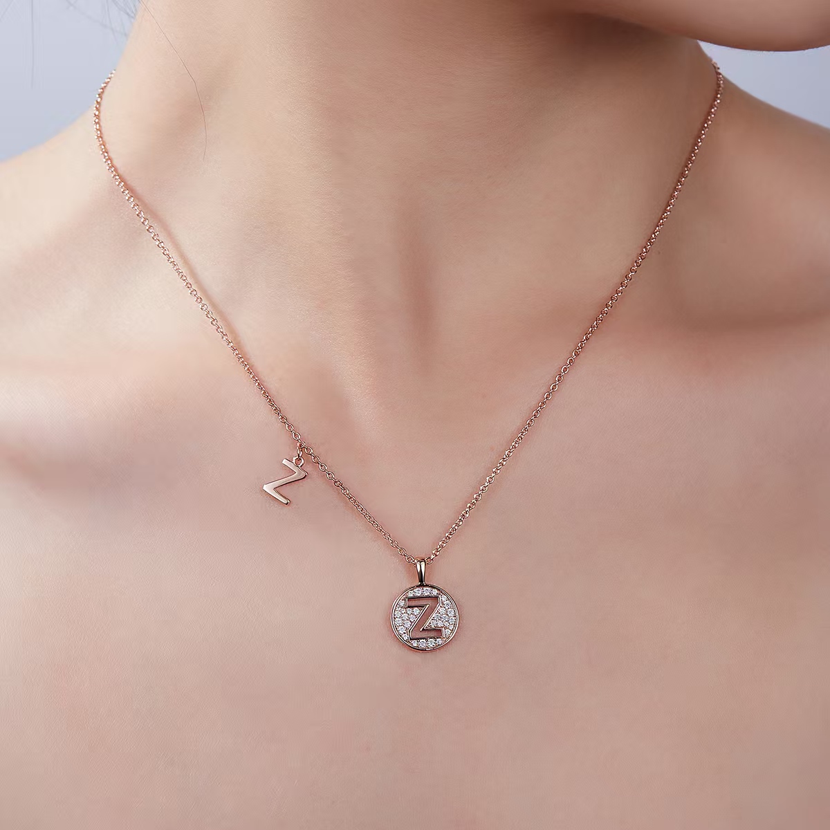 The Initial Z Necklace