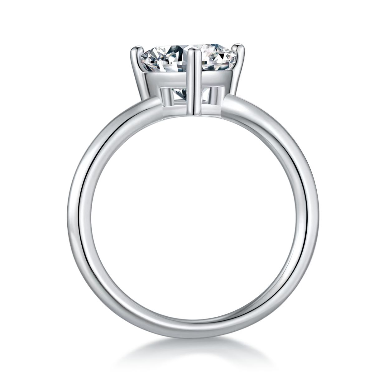 The Dewdrop Solitaire Ring