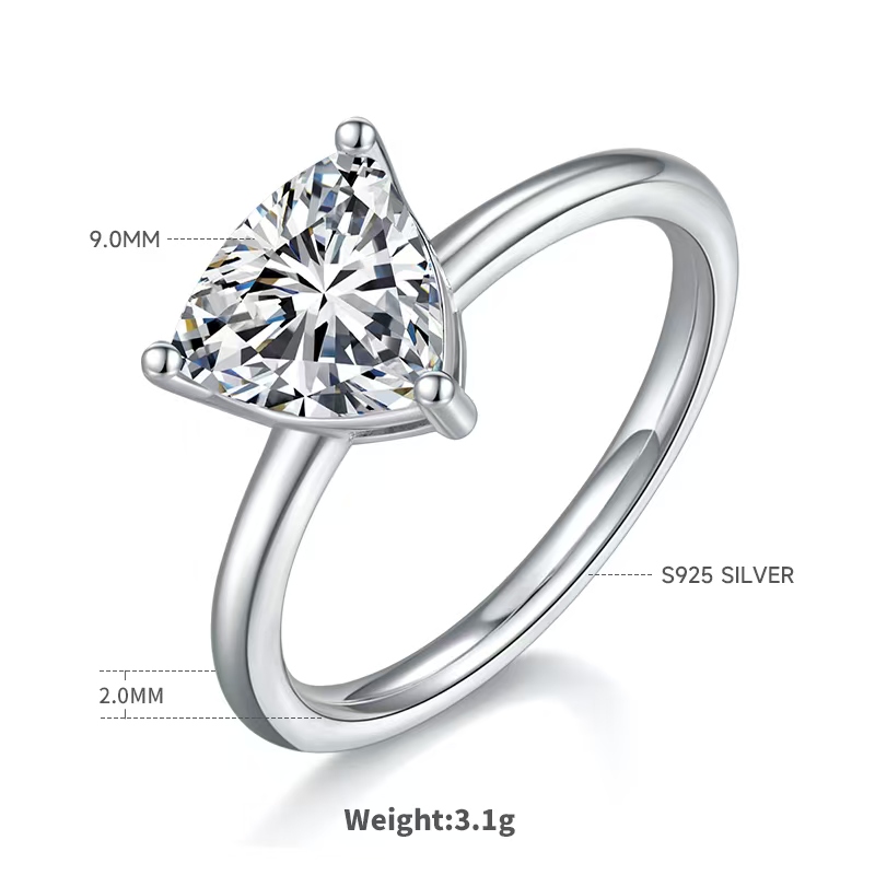 The Dewdrop Solitaire Ring