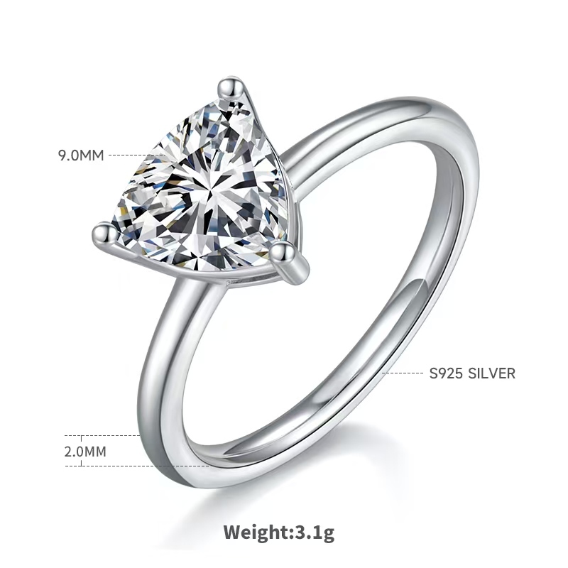 The Dewdrop Solitaire Ring