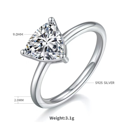 The Dewdrop Solitaire Ring