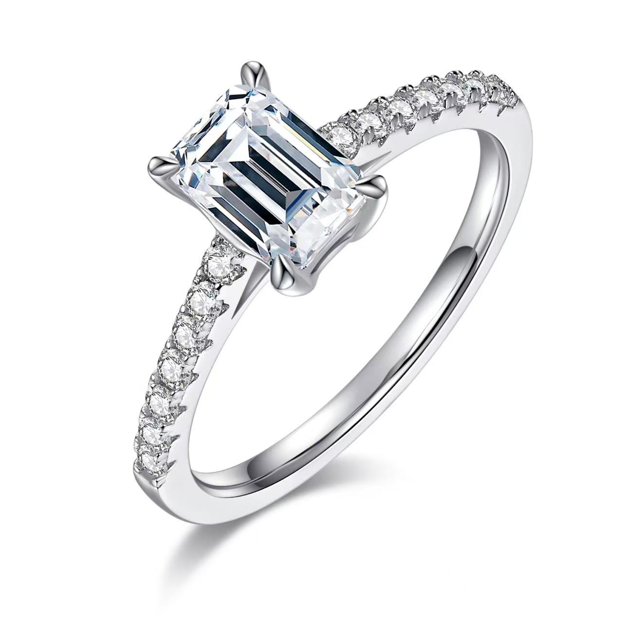 The Mirror Pavé Ring
