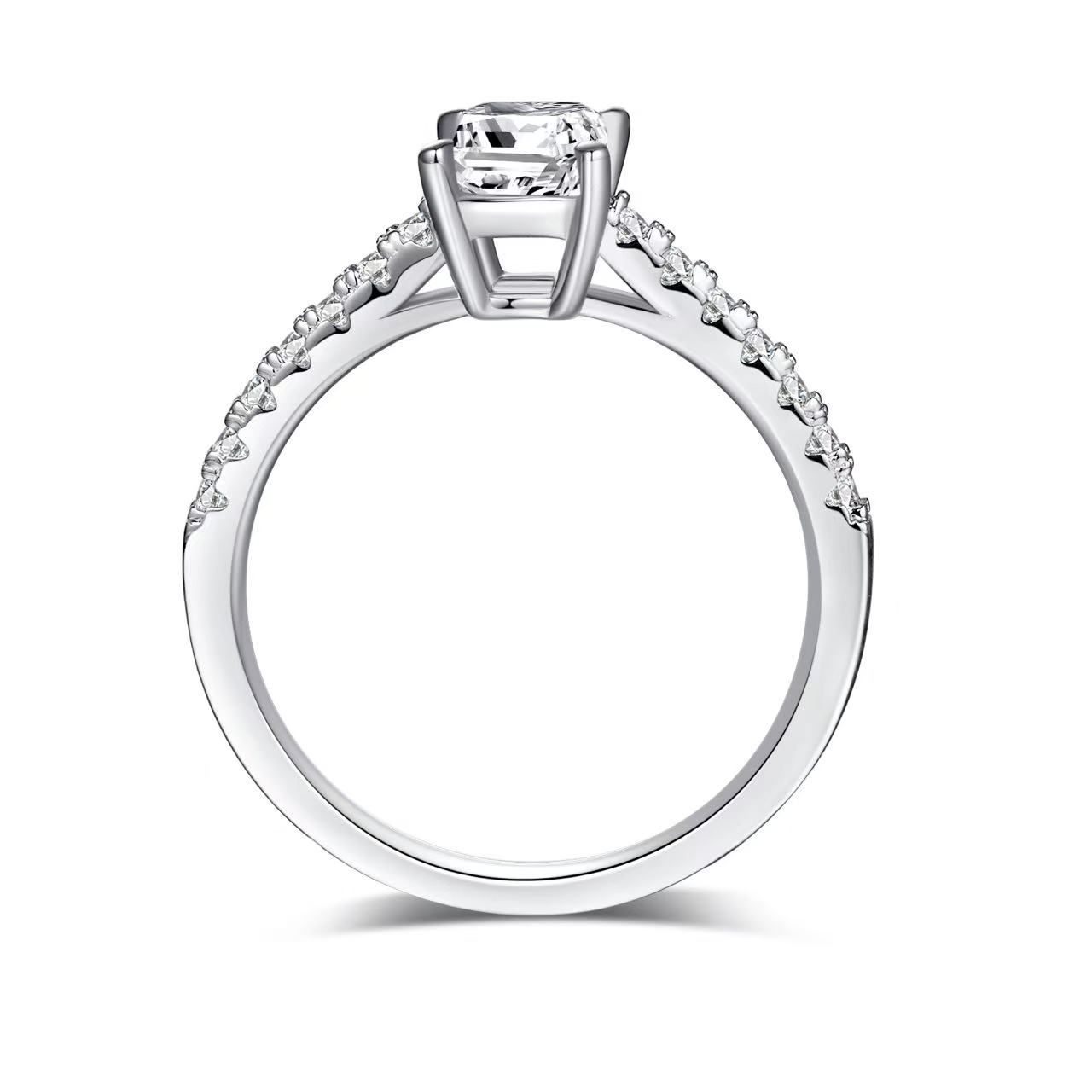 The Mirror Pavé Ring