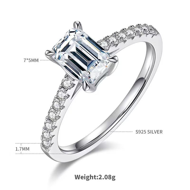 The Mirror Pavé Ring