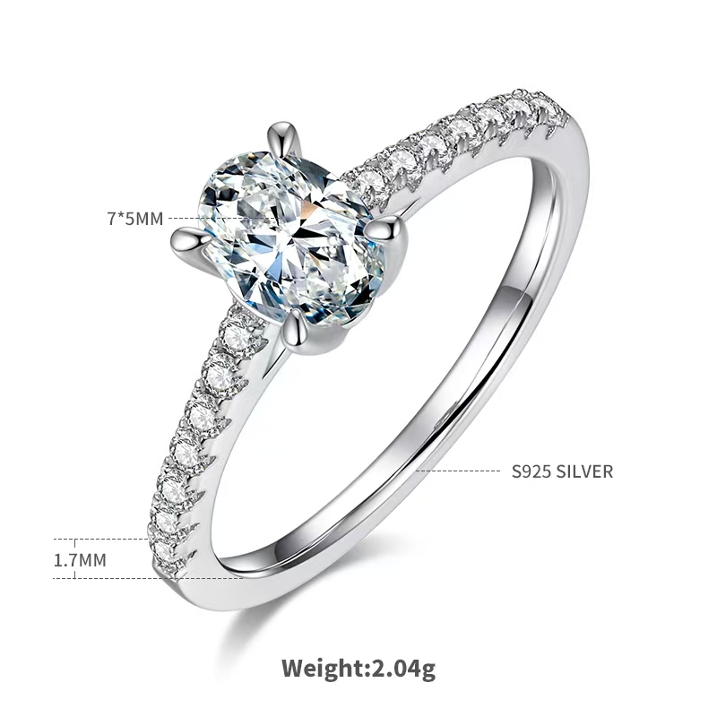 The Oval Radiance Ring