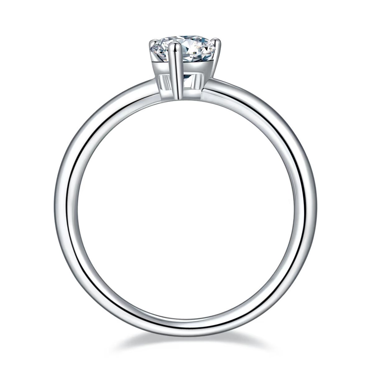 The Teardrop Solitaire Ring