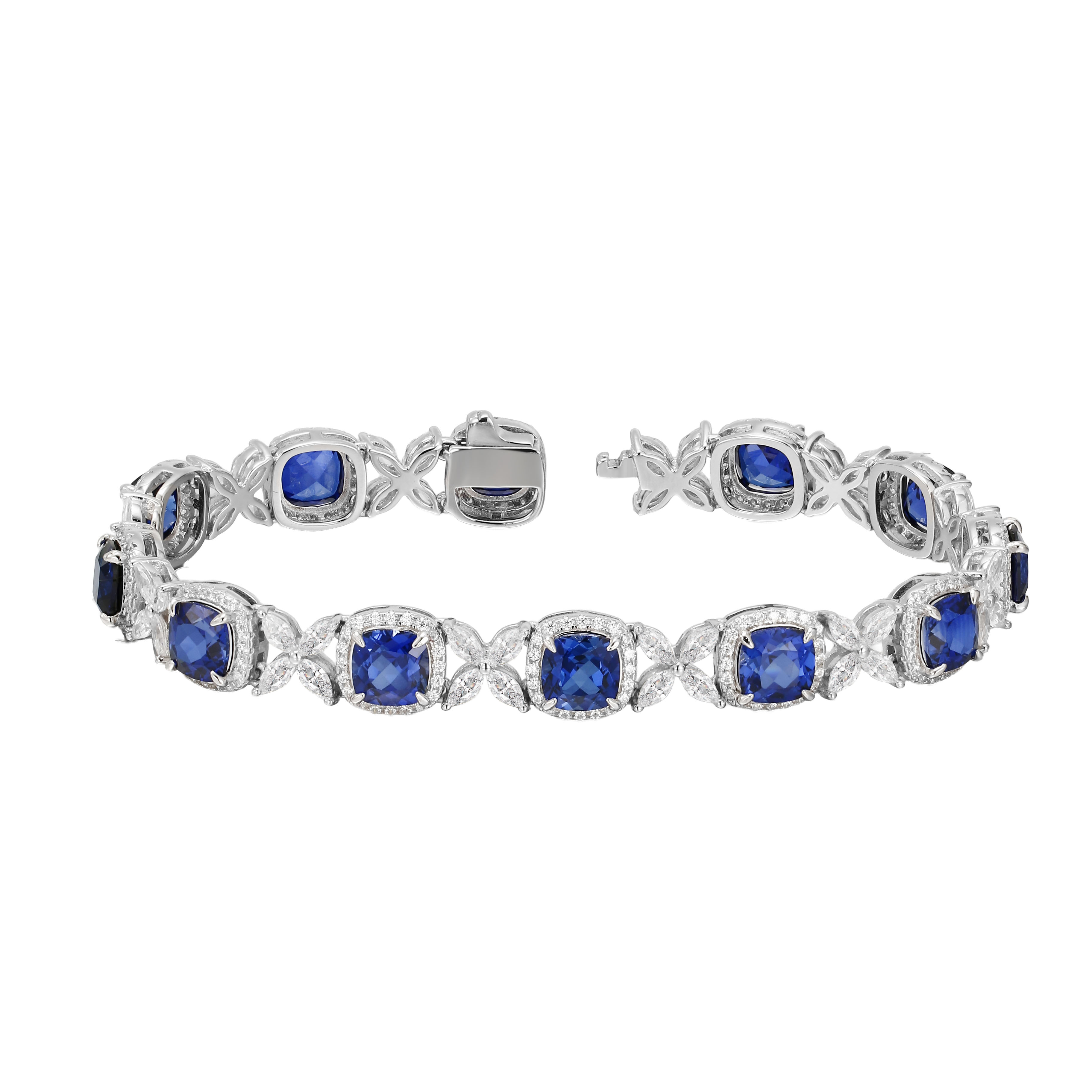 The Sapphire Garden Bracelet