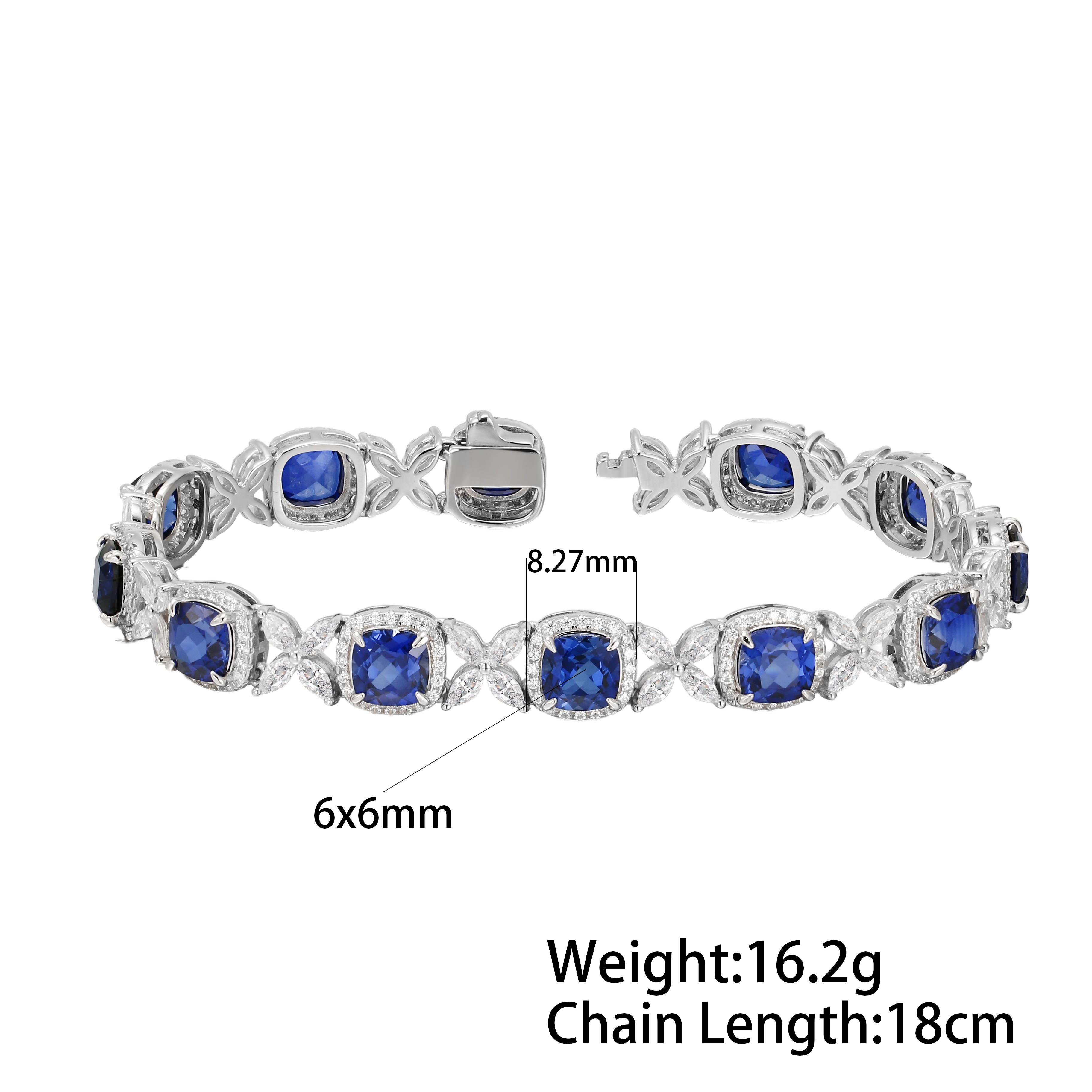 The Sapphire Garden Bracelet