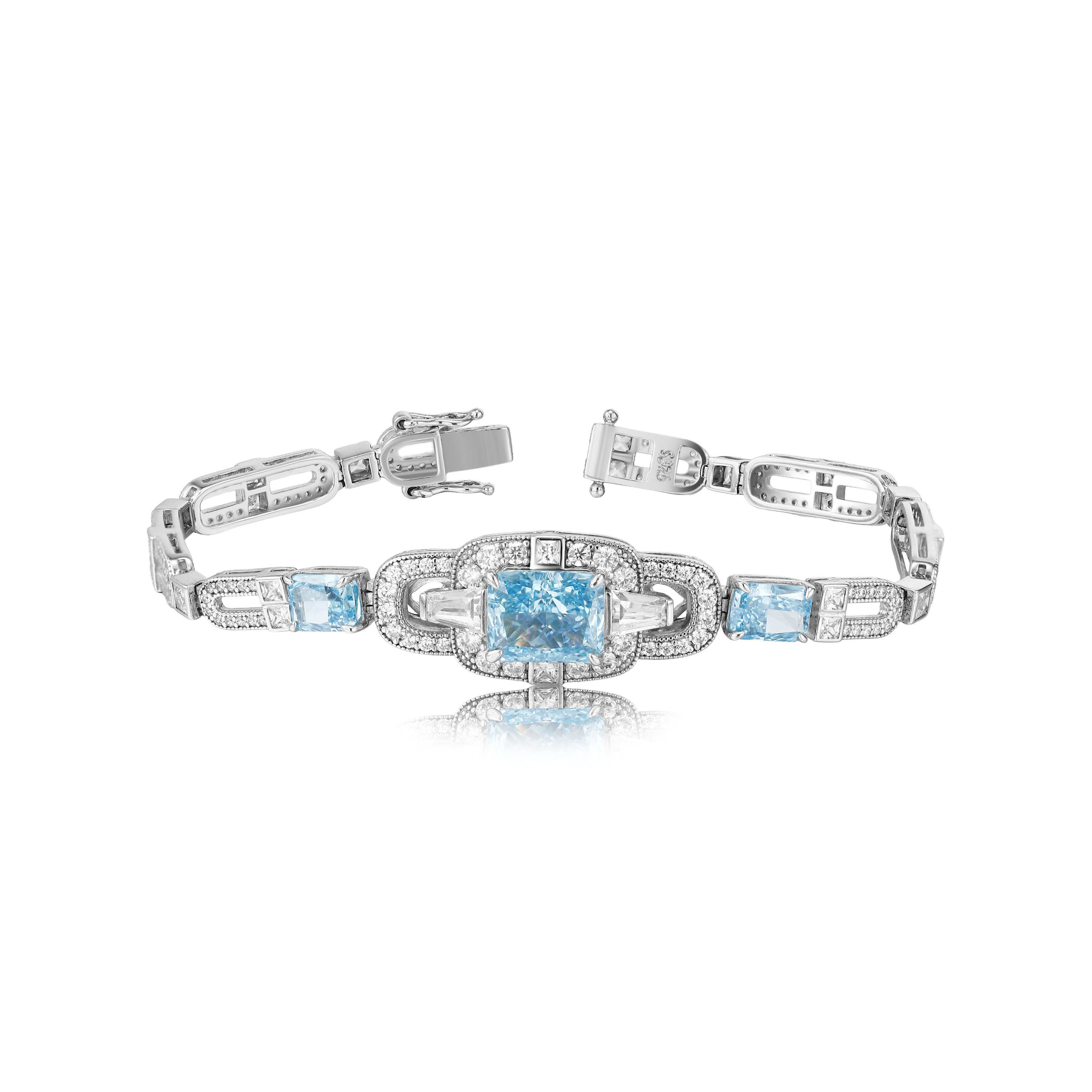 The Cerulean Belle Époque Bracelet