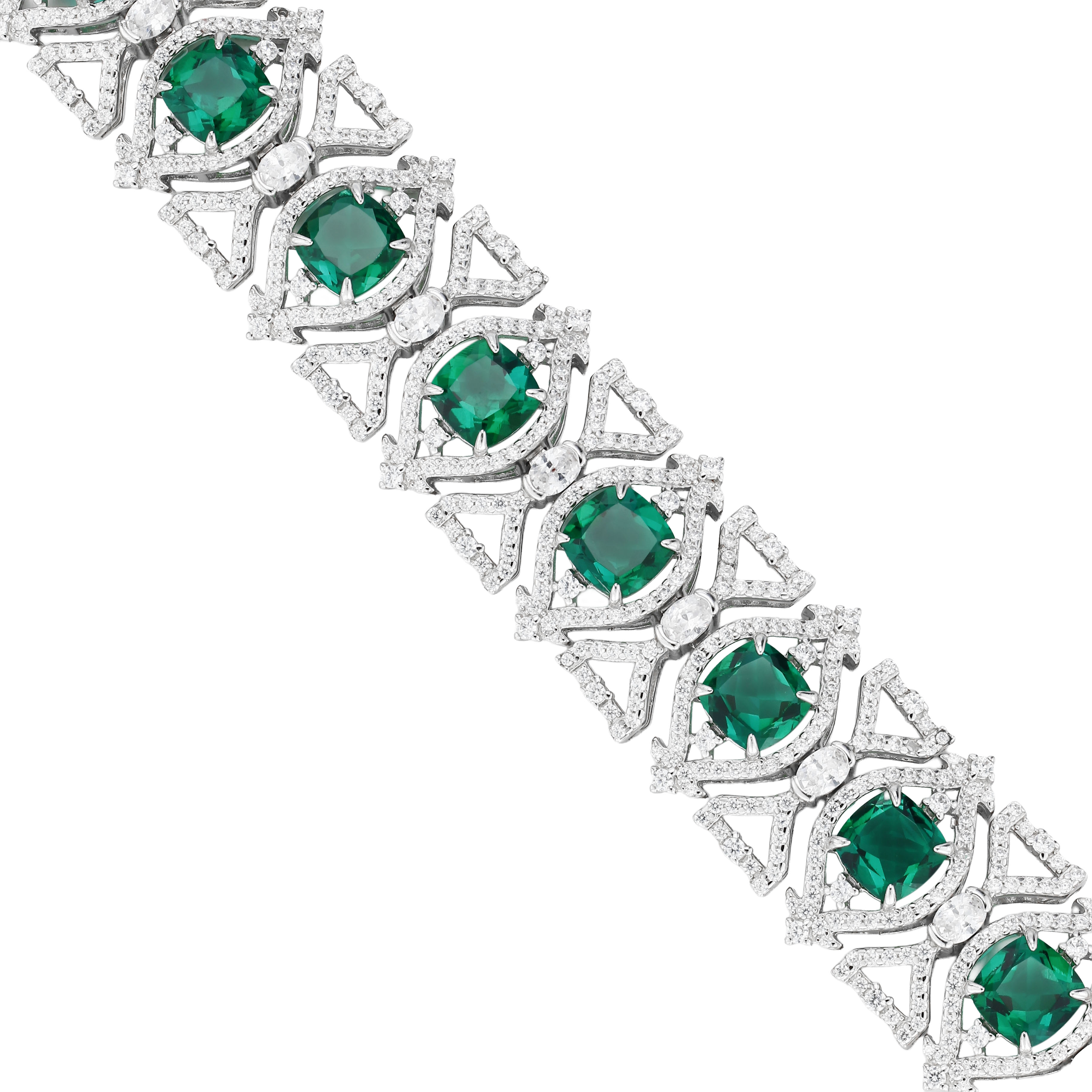 The Emerald Deco Bracelet